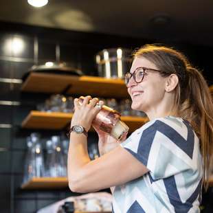 Gastgeberin mit Herz und Seele